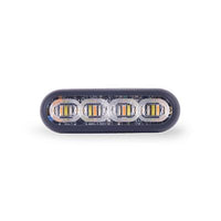 SoundOff mpower® 3" 3-wire Module w/ Quick Mount, for use with mpower Arrow Kit, SAE Class 1 & CA Title 13, 9-32 Vdc, Black Housing, 18 LED, Tricolor - Red/Blue/Amber
