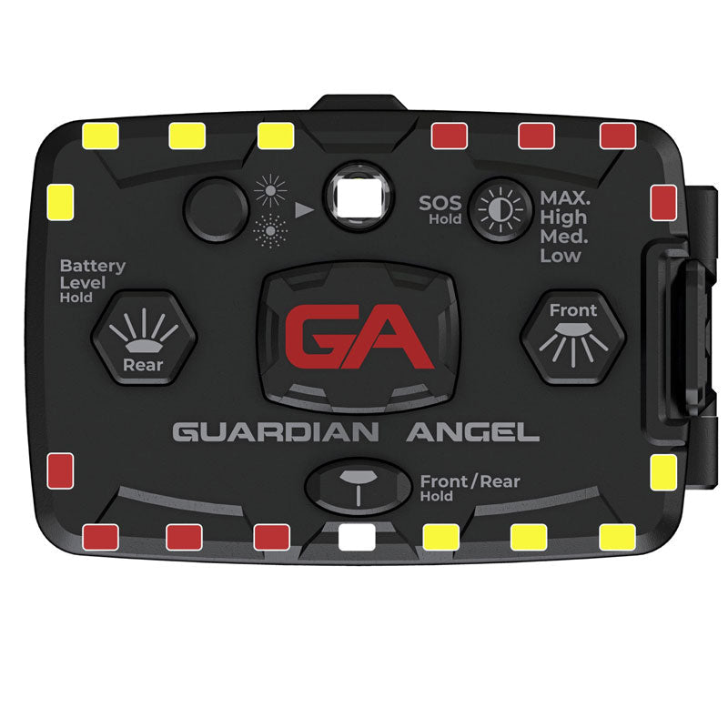 Guardian Angel ELT-RY/RY Elite Red/Yellow, Red/Yellow Wearable Safety Light
