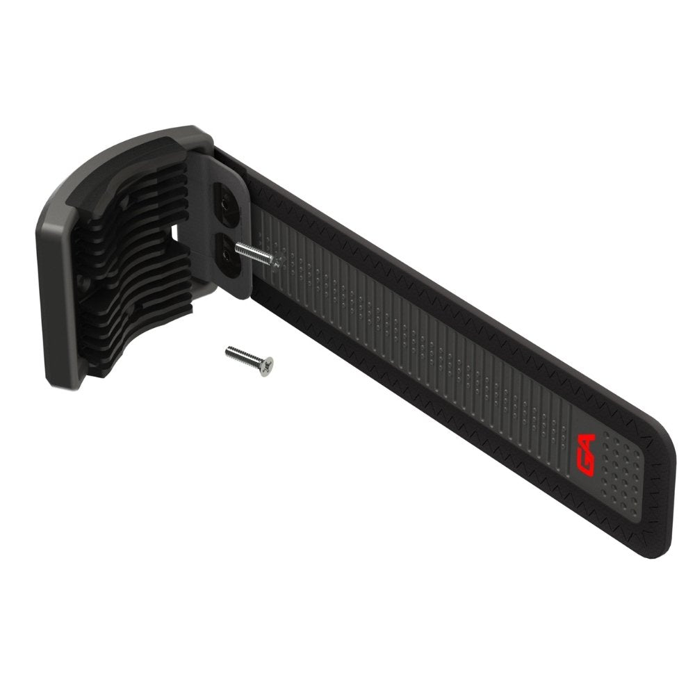 Black metal bracket Guardian Angel Magnetic Bike/Rail Strap Mount