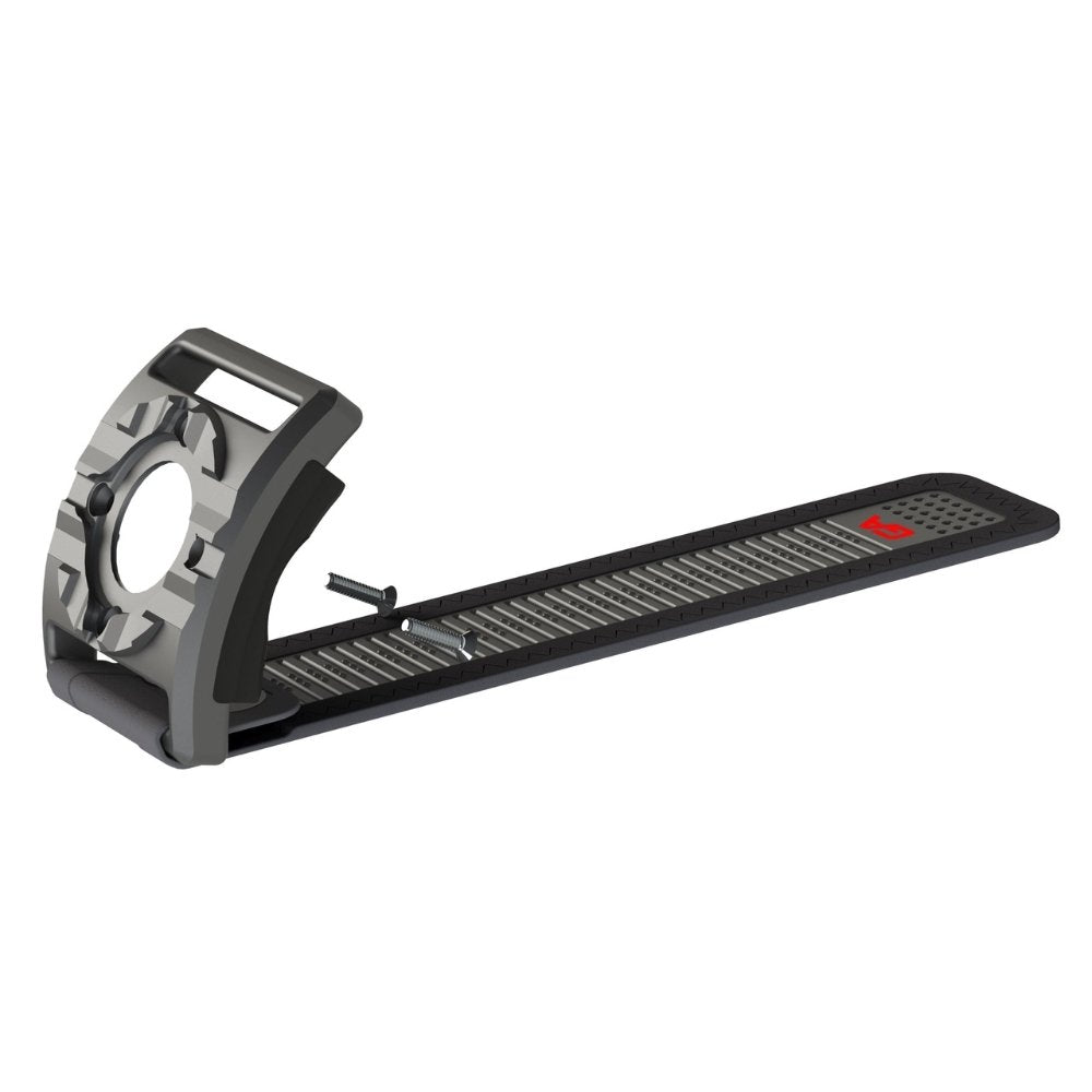 Black and silver Guardian Angel Magnetic Bike/Rail Strap Mount