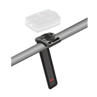 Black Guardian Angel Magnetic Bike/Rail Strap Mount on a white background
