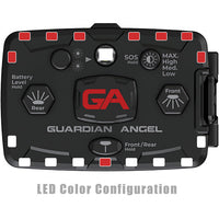 Guardian Elite Series Red/White Wearable Safety Light