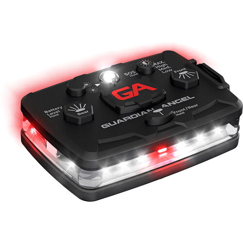 Guardian Elite Series Red/White Wearable Safety Light