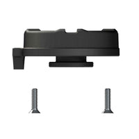 Guardian Angel - Fire Helmet Mount with two screws on a white background