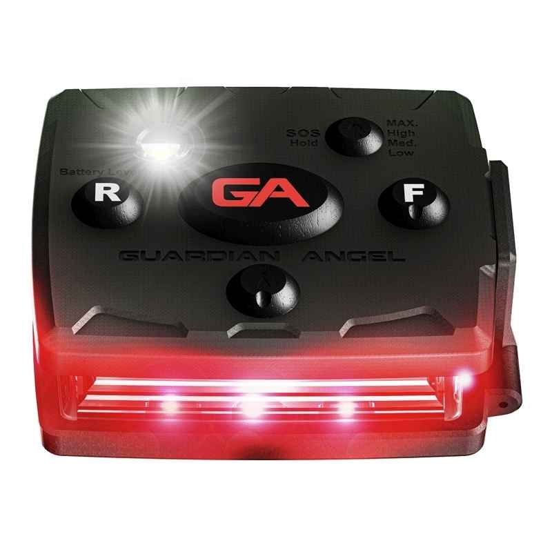 Guardian Angel MCR-R/G Micro Red Wearable Safety Light