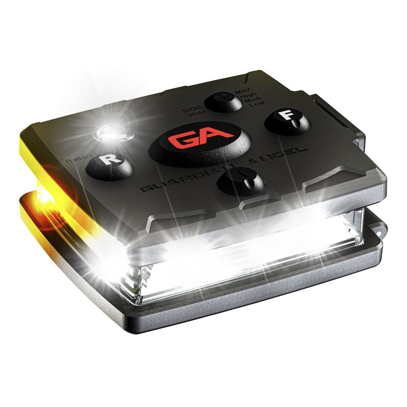 Guardian Angel MCR-W/Y Micro White/Yellow Wearable Safety Light


