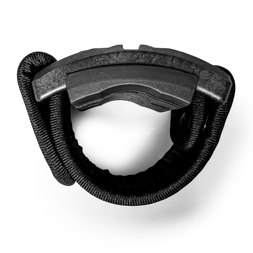 Guardian Angel Magnetic Bike/Rail Strap Mount with safety light attached to bike rail or bar.