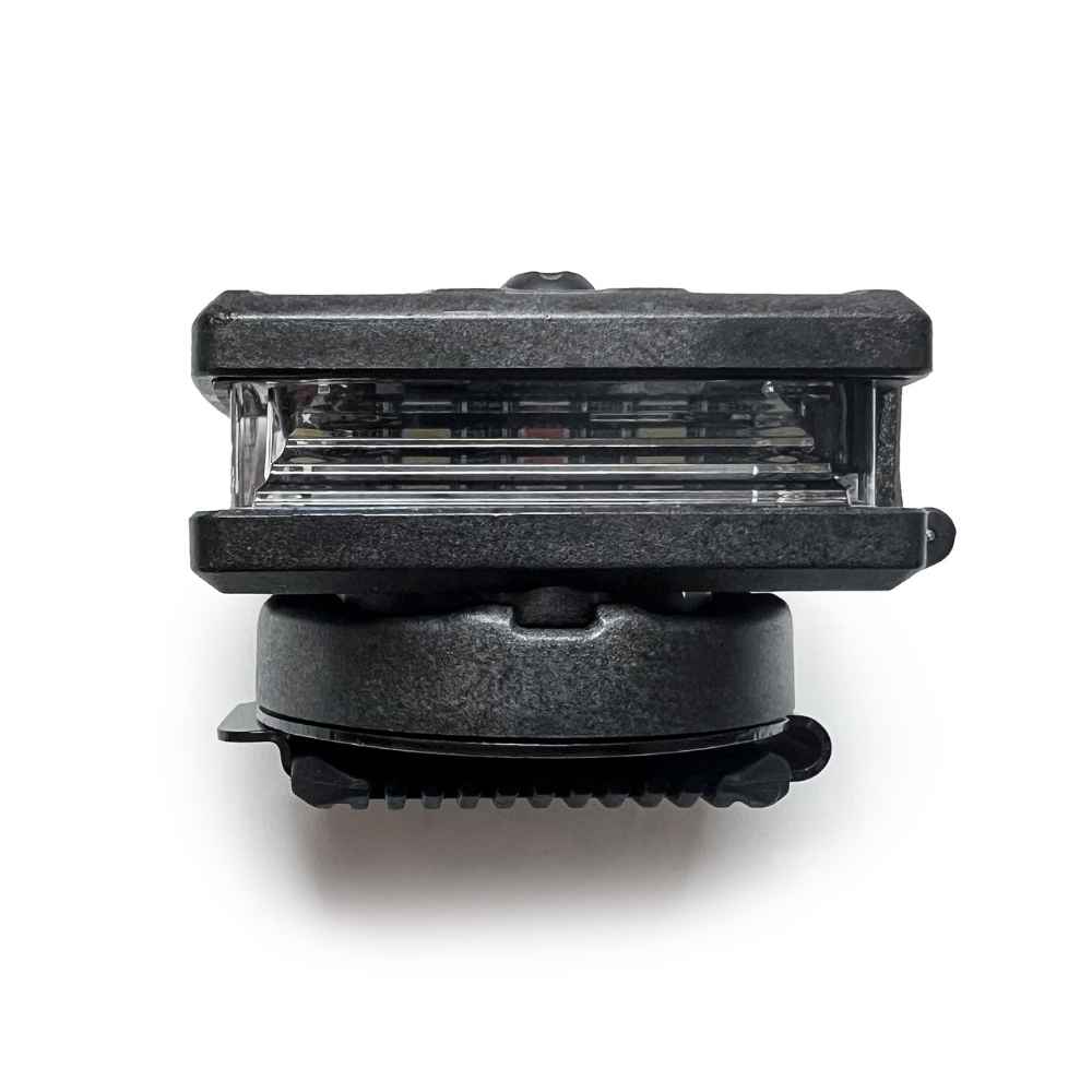 Guardian Angel Magnetic Small Universal Clip Mount attached with LED light