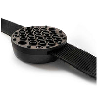 Guardian Angel Magnetic Velcro Strap Mount back view featuring 4 screws 