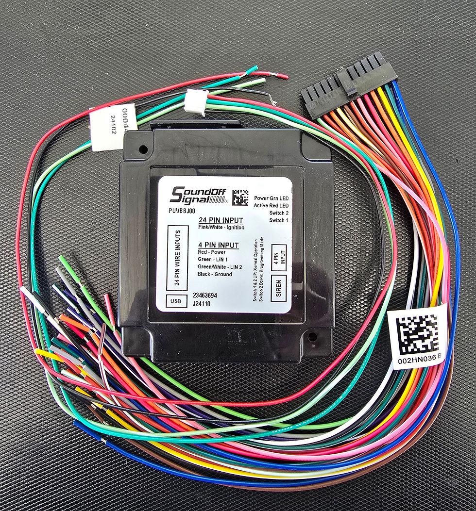 SoundOff Replacement Upward Board Jumper Harness for nROADS® Beacons