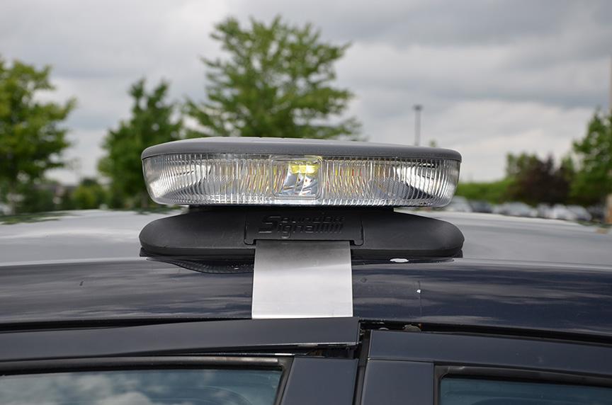 SoundOff 55" Top Cover for Exterior Lightbar, Black, compatible with 6" module only