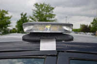 SoundOff 55" Top Cover for Exterior Lightbar, Black, compatible with 6" module only