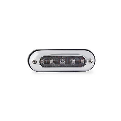 SoundOff mpower® 4" 3-wire Module, Quick Mount, for use with mpower Arrow Kit, Black Housing with Stealth Lens, 12 LED