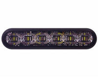 SoundOff mpower® 4" 3-wire Module, Surface Mount, for use with mpower Arrow Kit, Black Housing with Stealth Lens, 6 LED