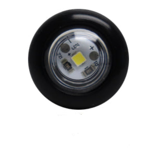 Opti-luxx .75" Round Clear/White Cargo Light 
