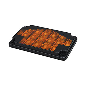 OPti-luxx 8.5" x 5.25" Rectangle Amber Turn/Park With Arrow (Screw Mount, AMP Connector)