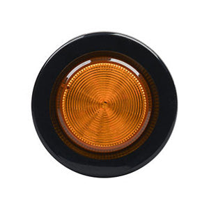 Opti-luxx 2" Round Amber 200 Series Marker (Grommet Mount, PL-10 Connection)