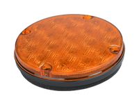 Opti-luxx 7" Round Amber Rear Turn (Screw Mount, 2-Wire Connection)