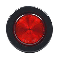 Opti-luxx 2.5" Round Red 250 Series Marker (Grommet Mount, PL-10 Connection)