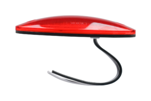 Opti-luxx 5" Oval Red 520 Series Marker (Screw Mount, 2-Wire Connection)