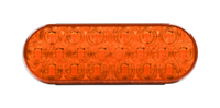 Opti-luxx 6" Oval Amber Park/Turn (No Grommet - Light Only, PL3 Connector)