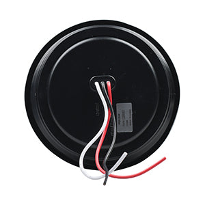 Opti-luxx 4" Round Red Stop/Tail/Turn (Grommet Mount, 24V Wire Connection)