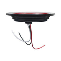 Opti-luxx 4" Round Red Stop/Tail/Turn (Flange Mount, 3-Wire Connection)