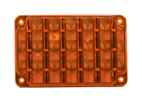 Opti-luxx 8.5" x 5.25" Rectangle Amber Park/Turn (Screw Mount, AMP Connector)