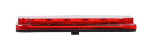 Opti-luxx 6" Oval Red Stop/Turn/Tail (Light Only, 3-Wire Connection)