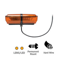 Opti-luxx LB1100 Series Sonoma 11" Amber/Amber Light Bar (Cl-1) (Post Mount, 3-Wire Connection)