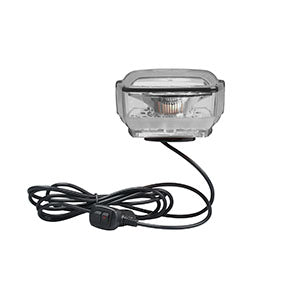 Opti-luxx LB1100 Series Sonoma 11" Clear/Amber & White Light Bar (Cl-1) (Magnet Mount, Cigarette Lighter Plug/Switch)