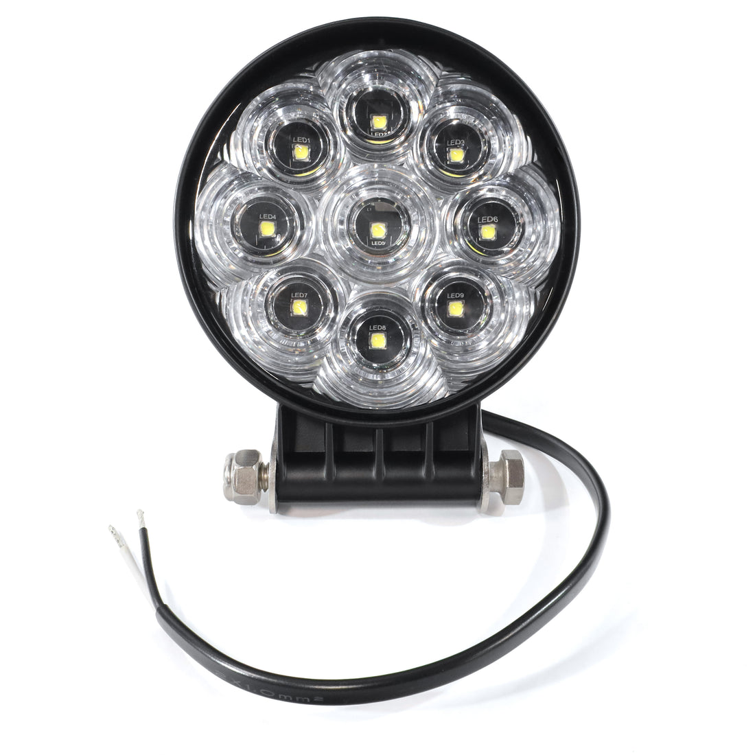 TecNiq P13 Steelhead 9 LED Round Heavy Duty Work Light
