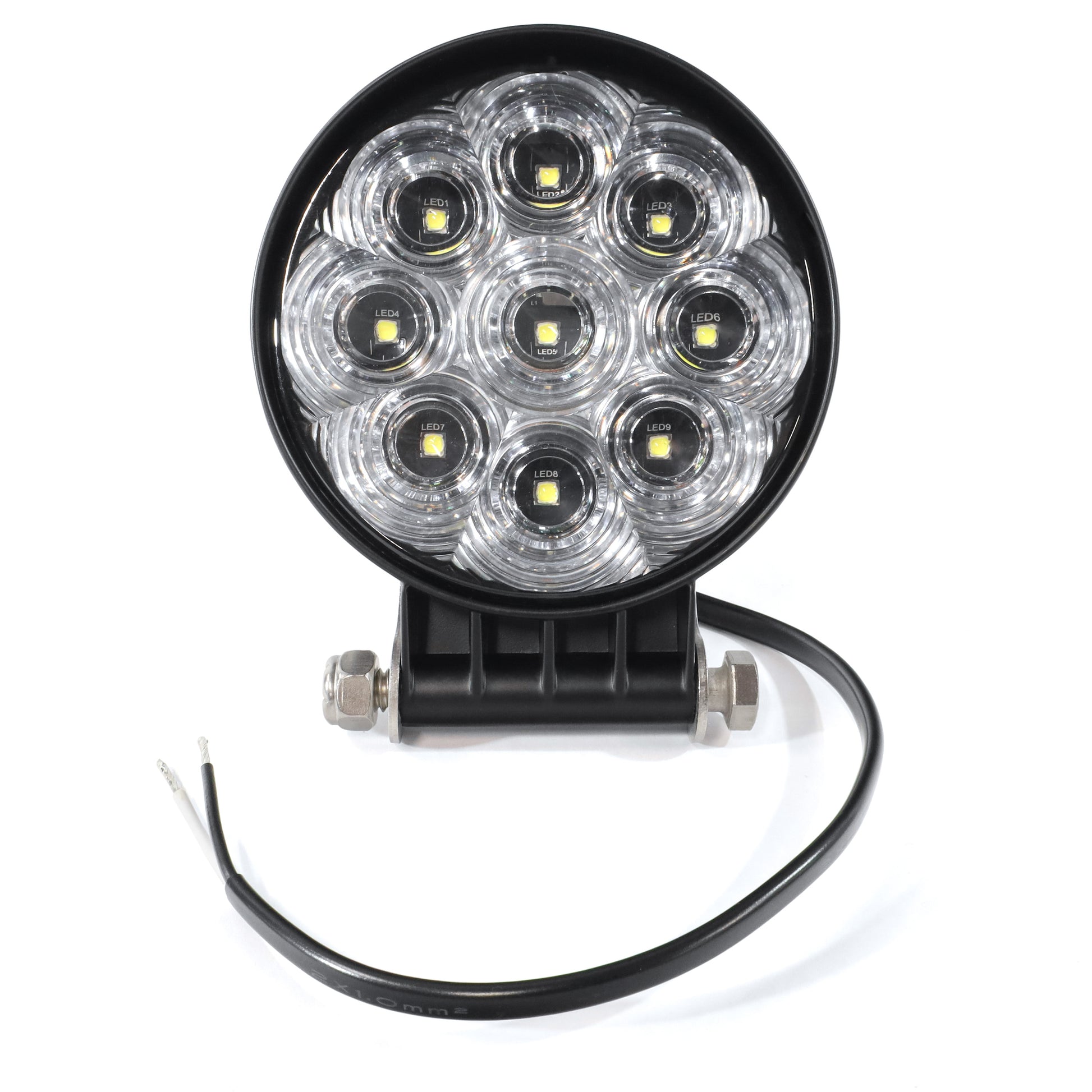 TecNiq P13 Steelhead 9 LED Round Heavy Duty Work Light