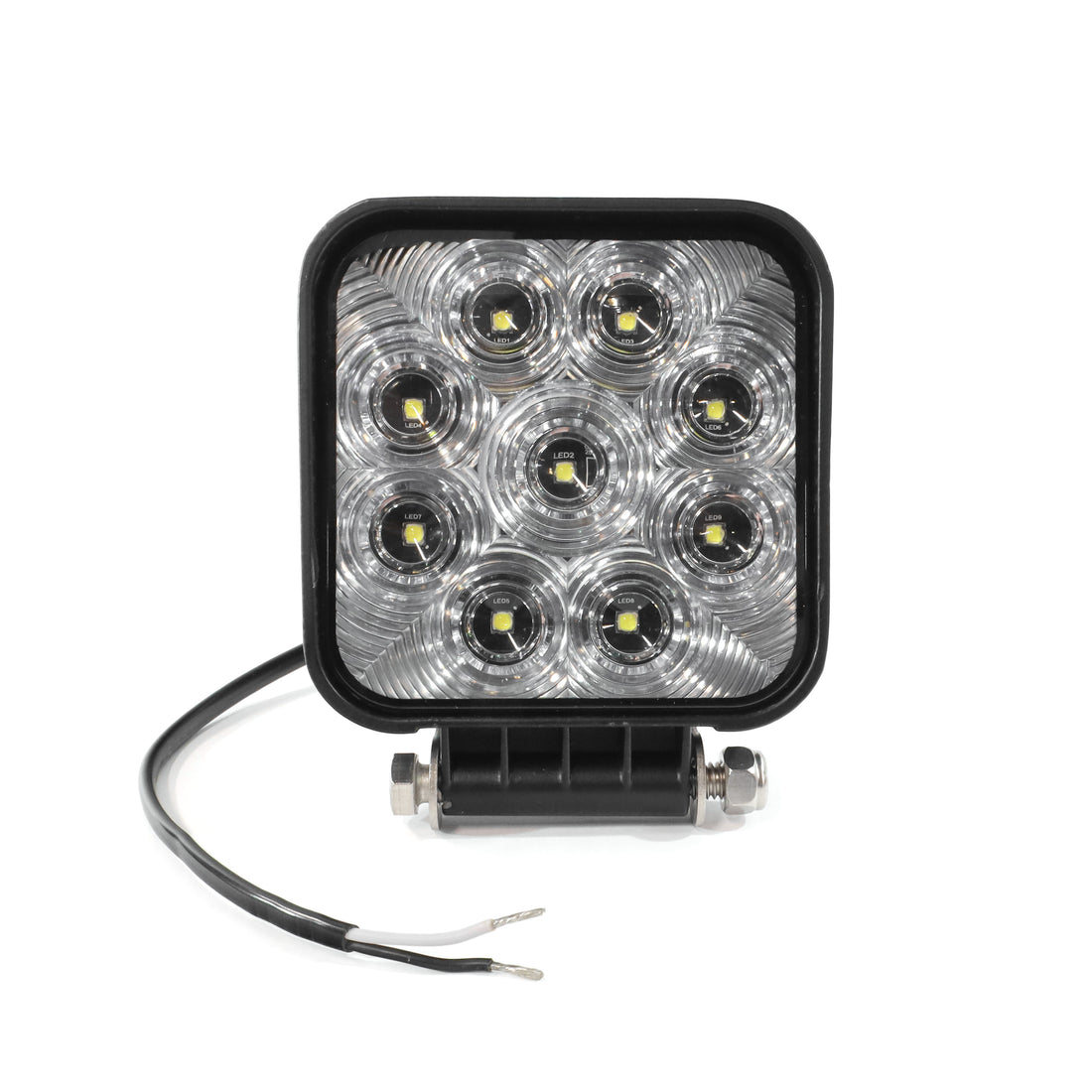 TecNiq P14 Steelhead 9 LED Square Heavy Duty Work Light