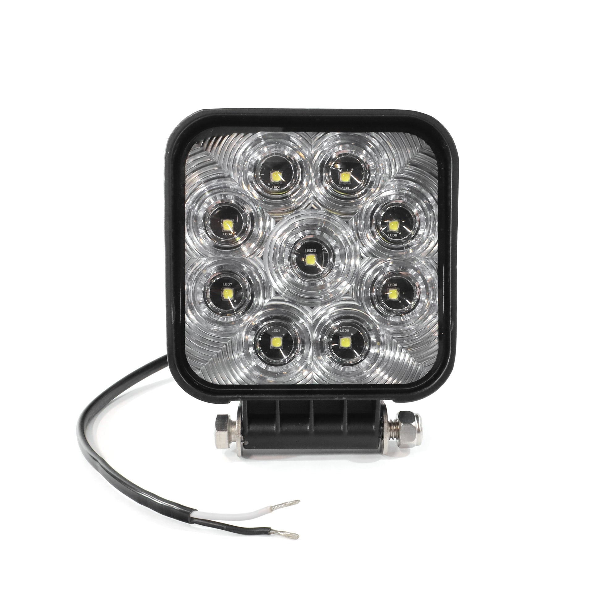 TecNiq P14 Steelhead 9 LED Square Heavy Duty Work Light