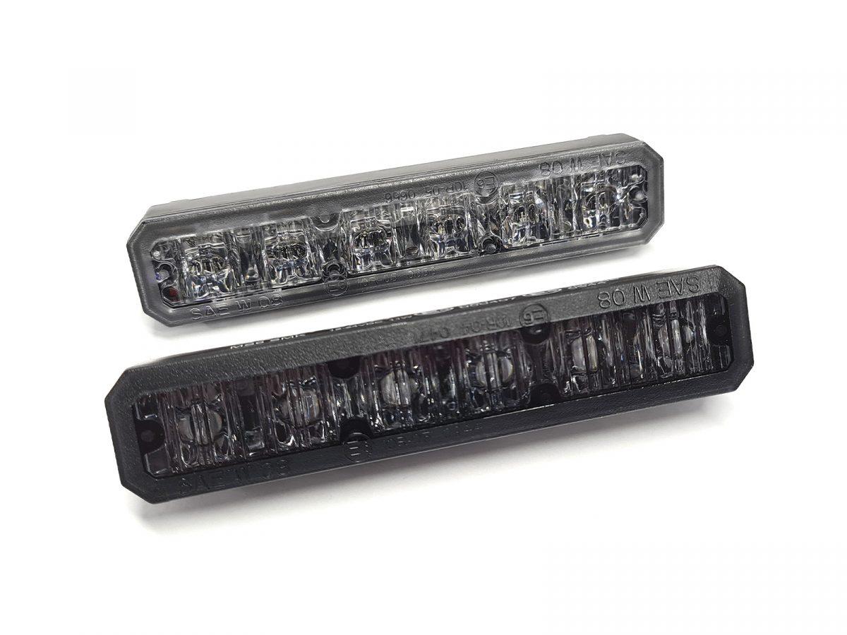 SoundOff mpower® 4" 3-wire Module, Quick Mount, for use with mpower Arrow Kit, Black Housing with Stealth Lens, 12 LED