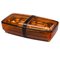 Opti-luxx LB1100 Series Sonoma 11" Amber/Amber Light Bar (Cl-1) (Post Mount, 3-Wire Connection)
