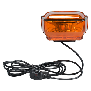 Opti-luxx LB1100 Series Sonoma 11" Amber/Amber Light Bar (Cl-1) (Magnet Mount, Cigarette Lighter Plug)