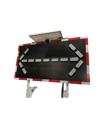 LED SoundOff Smart Arrow Board on a white background
