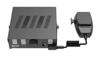 Black SoundOff FR100 Series Siren on a white background