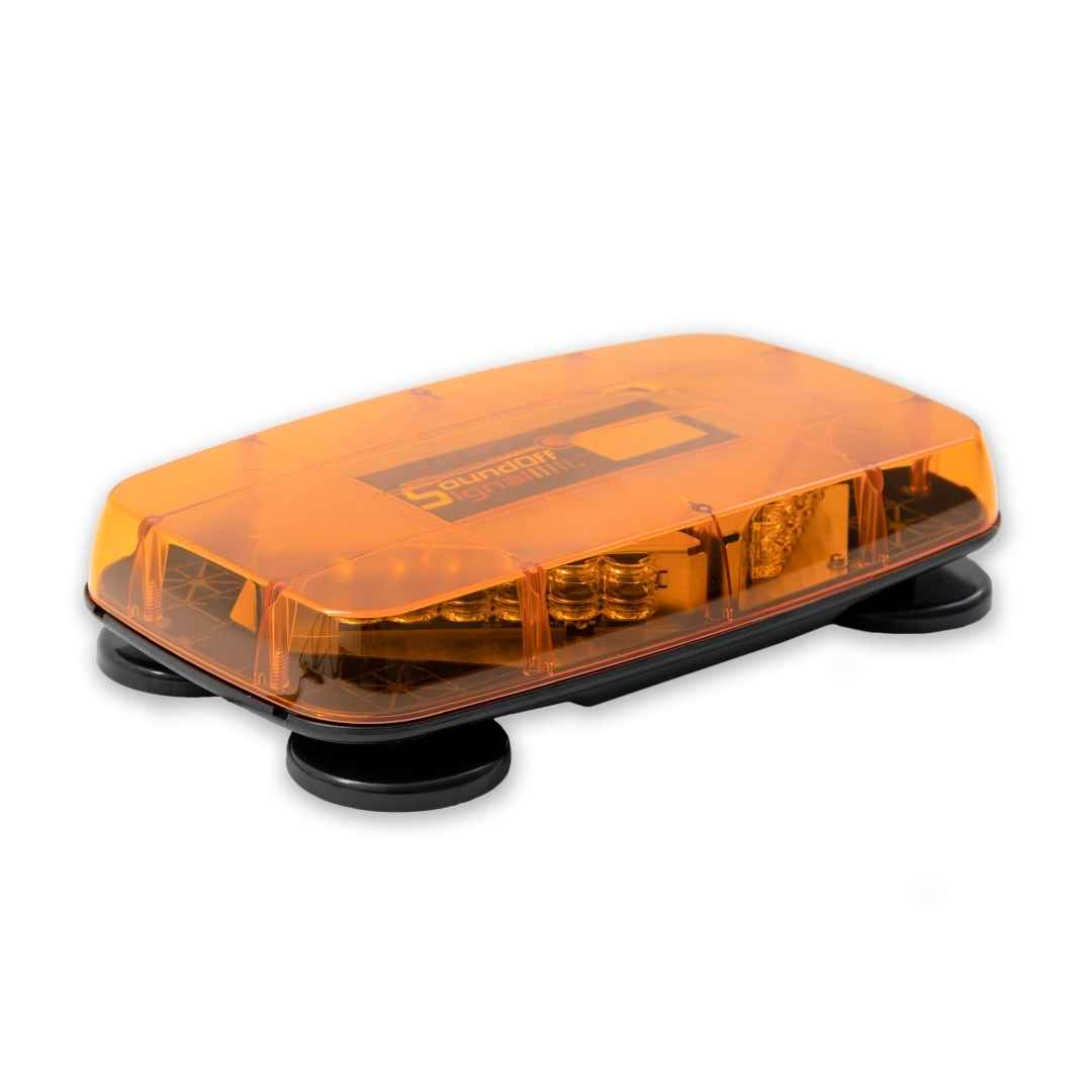 SoundOff Pinnacle 7000 Mini Orange warning light bar