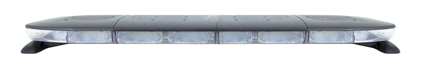 Long, narrow lightbar with multiple LED lights on a white background