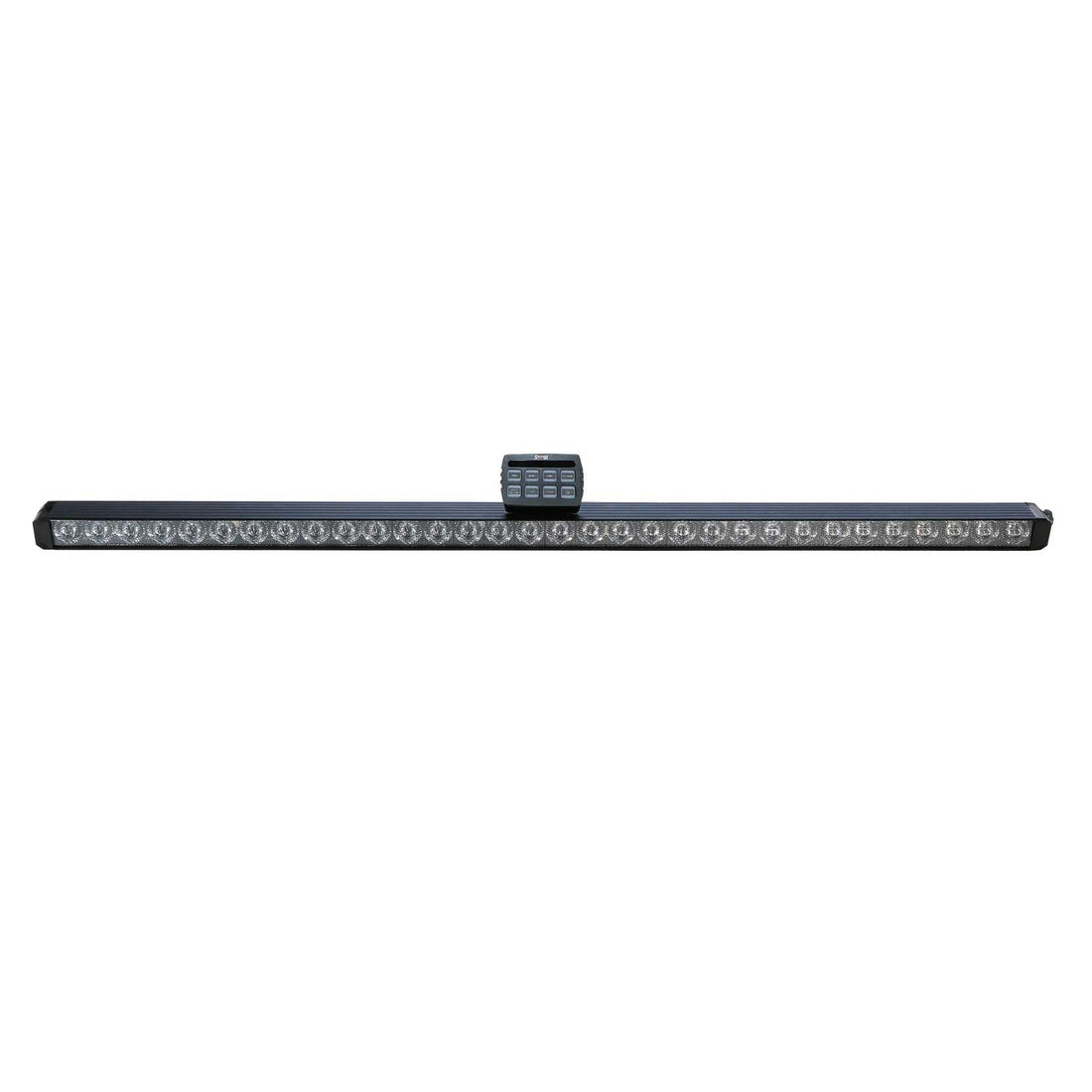 LED light bar on a white background