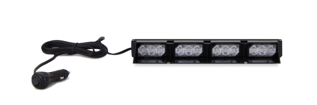 LED light bar on a white background