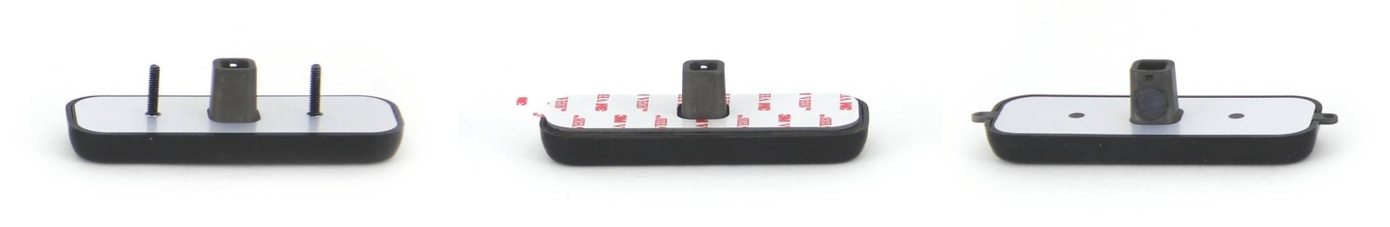 SoundOff mpower Fascia 4x2 - Stud Mount three pieces side view