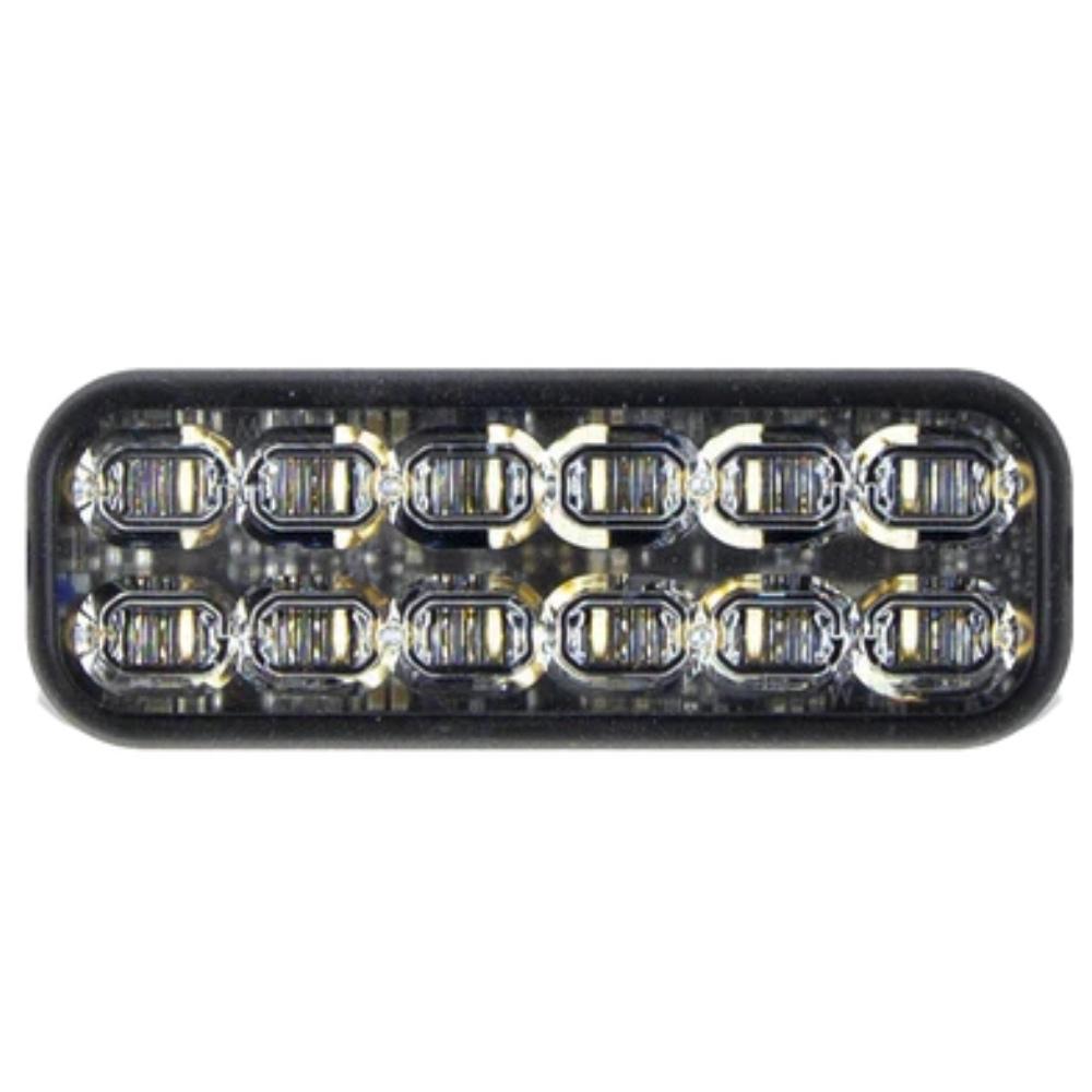 Rectangular LED light bar with multiple small lights on a white background