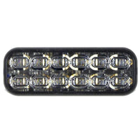 Rectangular LED light bar with multiple small lights on a white background