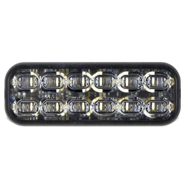 Rectangular LED light bar with multiple small lights on a white background