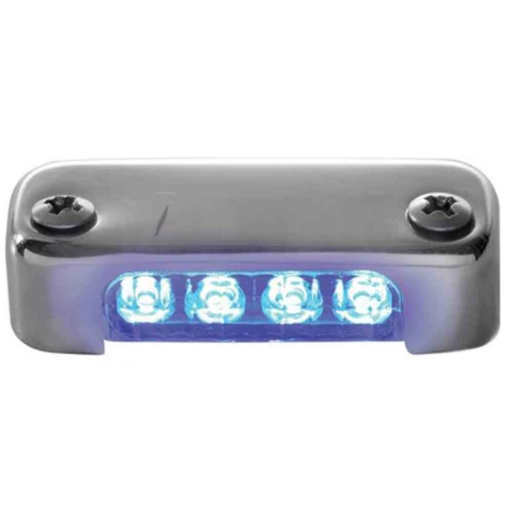 Blue LED TecNiq D04 : Linear Dragon Lights on a white background