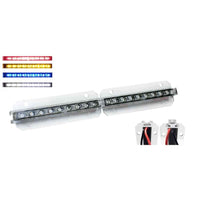 TecNiq D21 Link-Light, featuring an array of LED lights in white, with images showing the light bar in different colors.